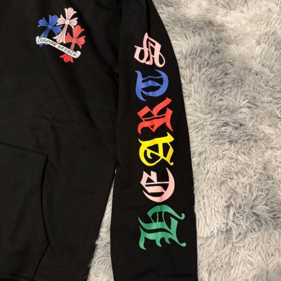Chrome Hearts Multi Color Cross Cemetery Hoodie Size Medium or Large - Picture 5 of 5